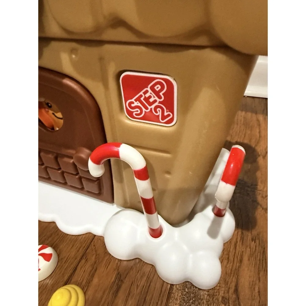 Step 2 My First Gingerbread House Interactive‎ Toy Christmas -COMPLETE, TESTED